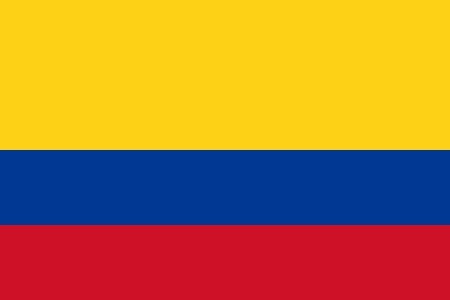 Drapeau du pays : Colombie