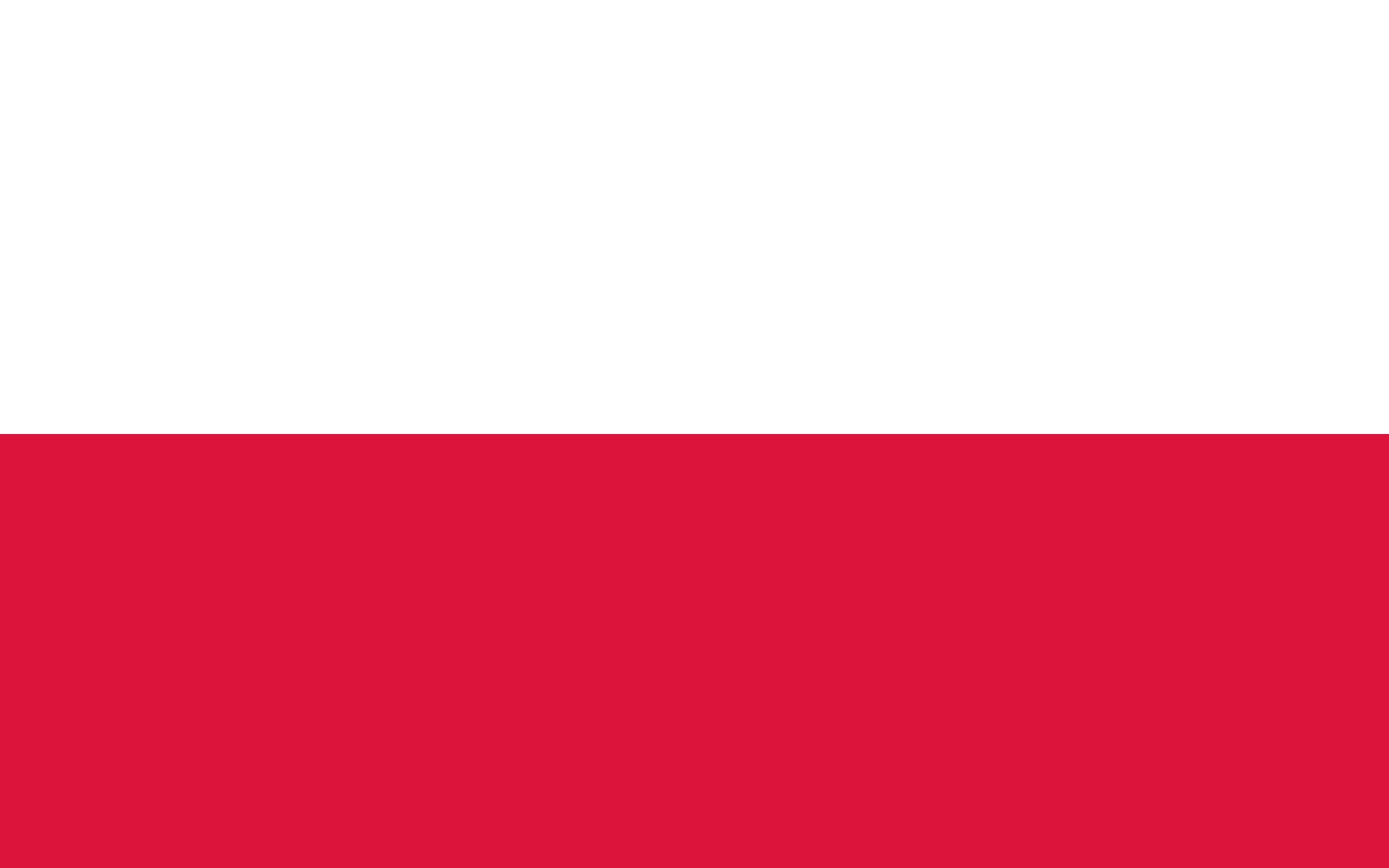 Drapeau du pays : Pologne