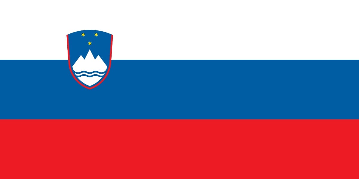 Drapeau du pays : Slovénie