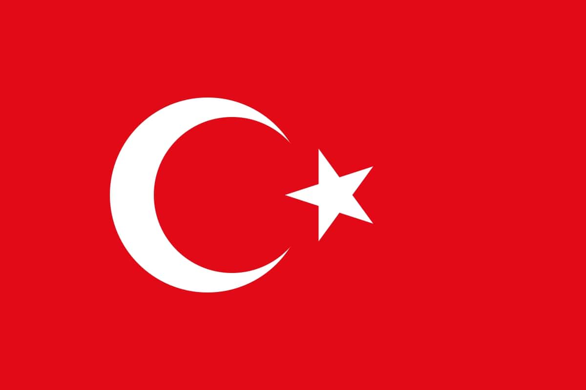 Drapeau du pays : Turquie