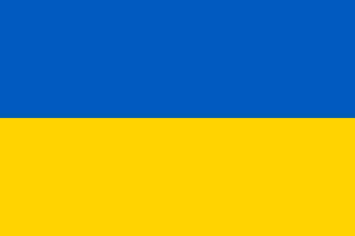 Drapeau du pays : Ukraine